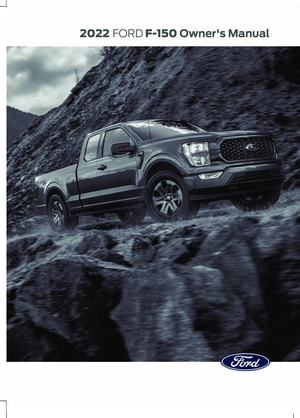 2022 FORD F-150 Owners Manual