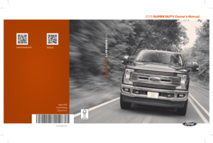 2019 FORD F-550 Owners Manual