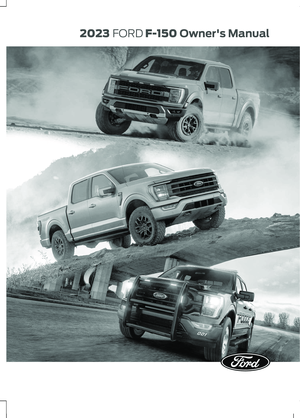 2023 FORD F150 Owners Manual