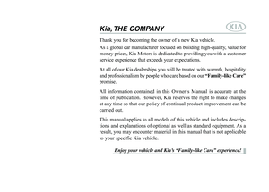 2014 KIA PICANTO Owners Manual