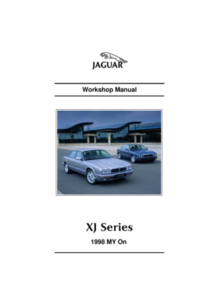 1998 JAGUAR X308 Workshop Manual