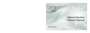 2021 CHEVROLET SUBURBAN Owner's Manual