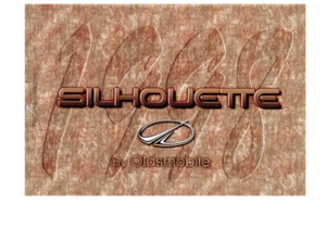 1998 OLDSMOBILE SILHOUETTE Owners Manual