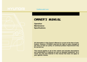 2017 Hyundai Santa Fe Owner's Manual