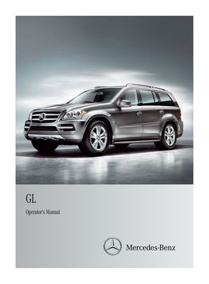 2012 MERCEDES-BENZ GL-Class Owner's Manual