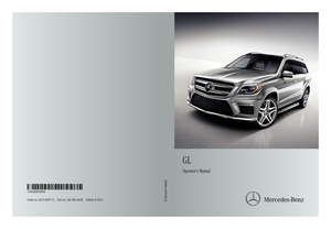 2014 MERCEDES-BENZ GL-Class Owner's Manual