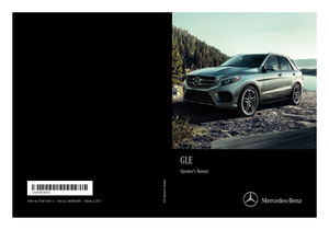 2017 MERCEDES-BENZ GLE SUV Owner's Manual