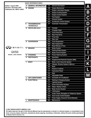 2007 INFINITI QX56 Factory Service Manual