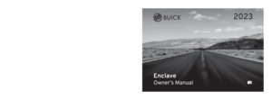 2023 BUICK ENCLAVE Owners Manual
