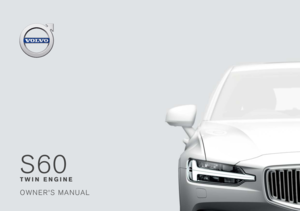 2019 VOLVO S60 TWIN ENGINE Owners Manual