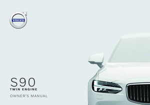 2020 VOLVO S90 TWIN ENGINE Owners Manual