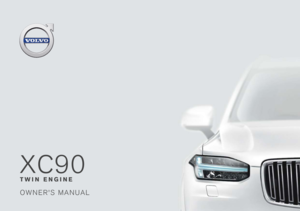 2019 VOLVO XC90 TWIN ENGINE Owners Manual