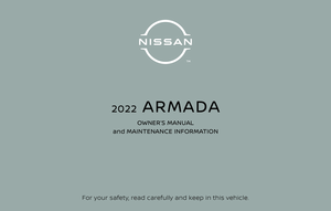 2022 NISSAN ARMADA Owner´s Manual