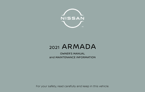 2021 NISSAN ARMADA Owner´s Manual