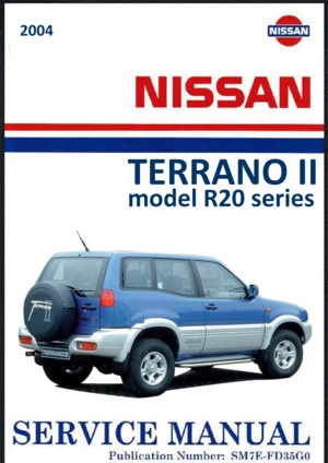 2004 NISSAN TERRANO Service Repair Manual