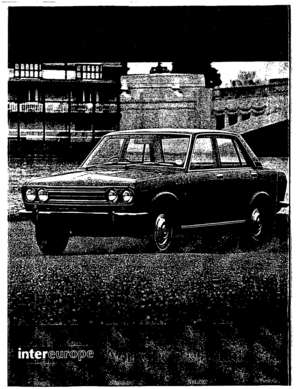 1969 DATSUN 610 Workshop Manual