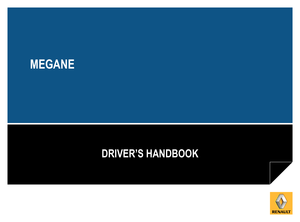 2015 RENAULT MEGANE COUPE Owners Manual